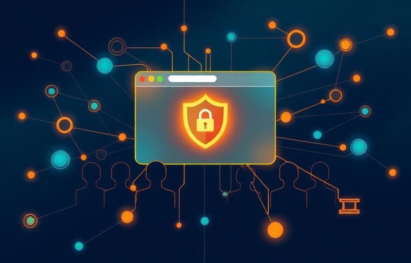 Broken chain links connecting into puzzle pieces